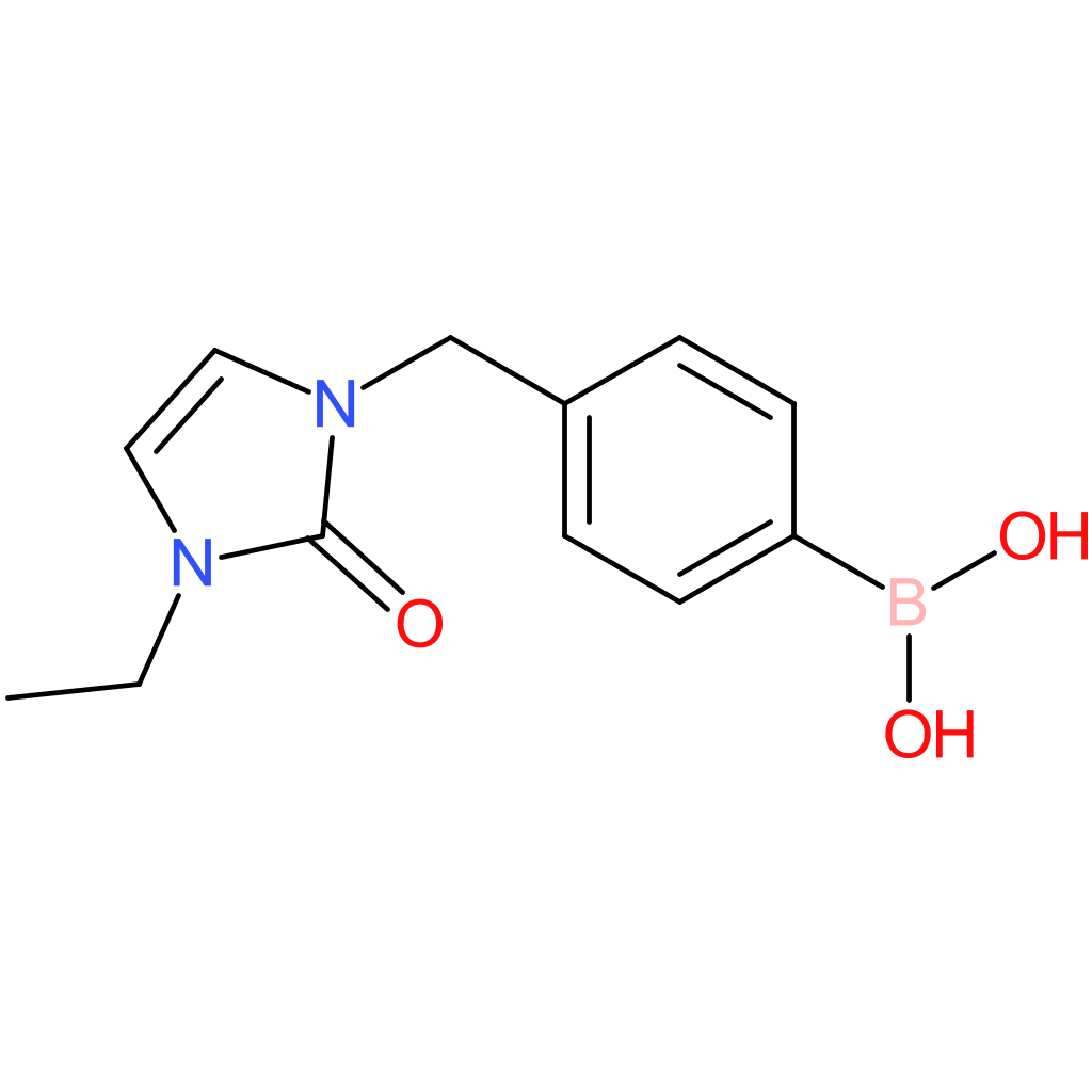 (4-[(3-ethyl-2-oxo-2,3-dihydro-1h-imidazol-1-yl)methyl]phenyl)boronic acid