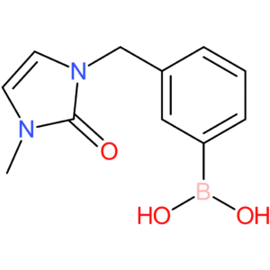(3-[(3-methyl-2-oxo-2,3-dihydro-1h-imidazol-1-yl)methyl]phenyl)boronic acid