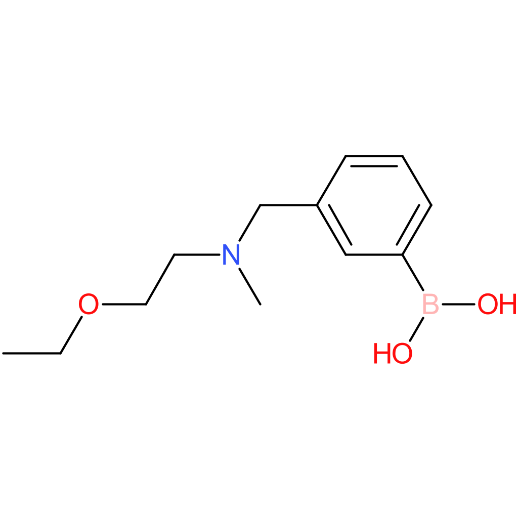 (3-([(2-ethoxyethyl)(methyl)amino]methyl)phenyl)boronic acid