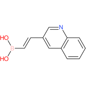 (E)-(2-(quinolin-3-yl)vinyl)boronic acid