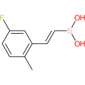(E)-(5-fluoro-2-methylstyryl)boronic acid