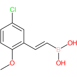 (E)-(5-chloro-2-methoxystyryl)boronic acid
