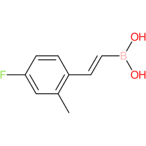 (E)-(4-fluoro-2-methylstyryl)boronic acid