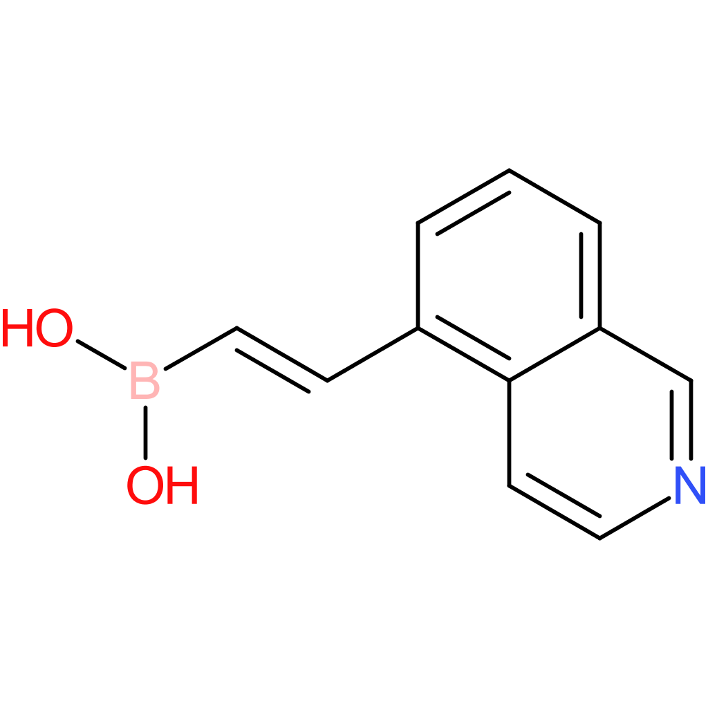 (E)-(2-(isoquinolin-5-yl)vinyl)boronic acid