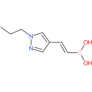 (E)-(2-(1-propyl-1H-pyrazol-4-yl)vinyl)boronic acid