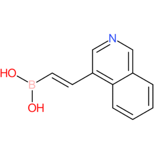 (E)-(2-(isoquinolin-4-yl)vinyl)boronic acid