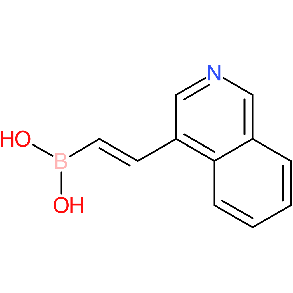 (E)-(2-(isoquinolin-4-yl)vinyl)boronic acid