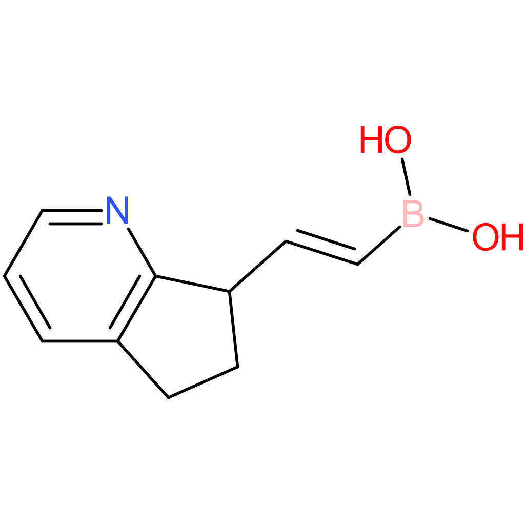 (E)-(2-(6,7-dihydro-5H-cyclopenta[b]pyridin-7-yl)vinyl)boronic acid