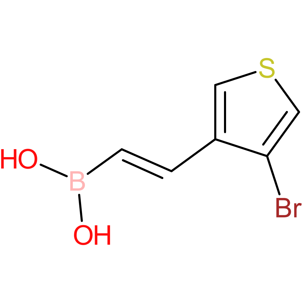 (E)-(2-(4-bromothiophen-3-yl)vinyl)boronic acid