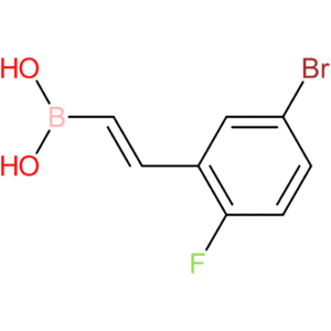 (E)-(5-bromo-2-fluorostyryl)boronic acid