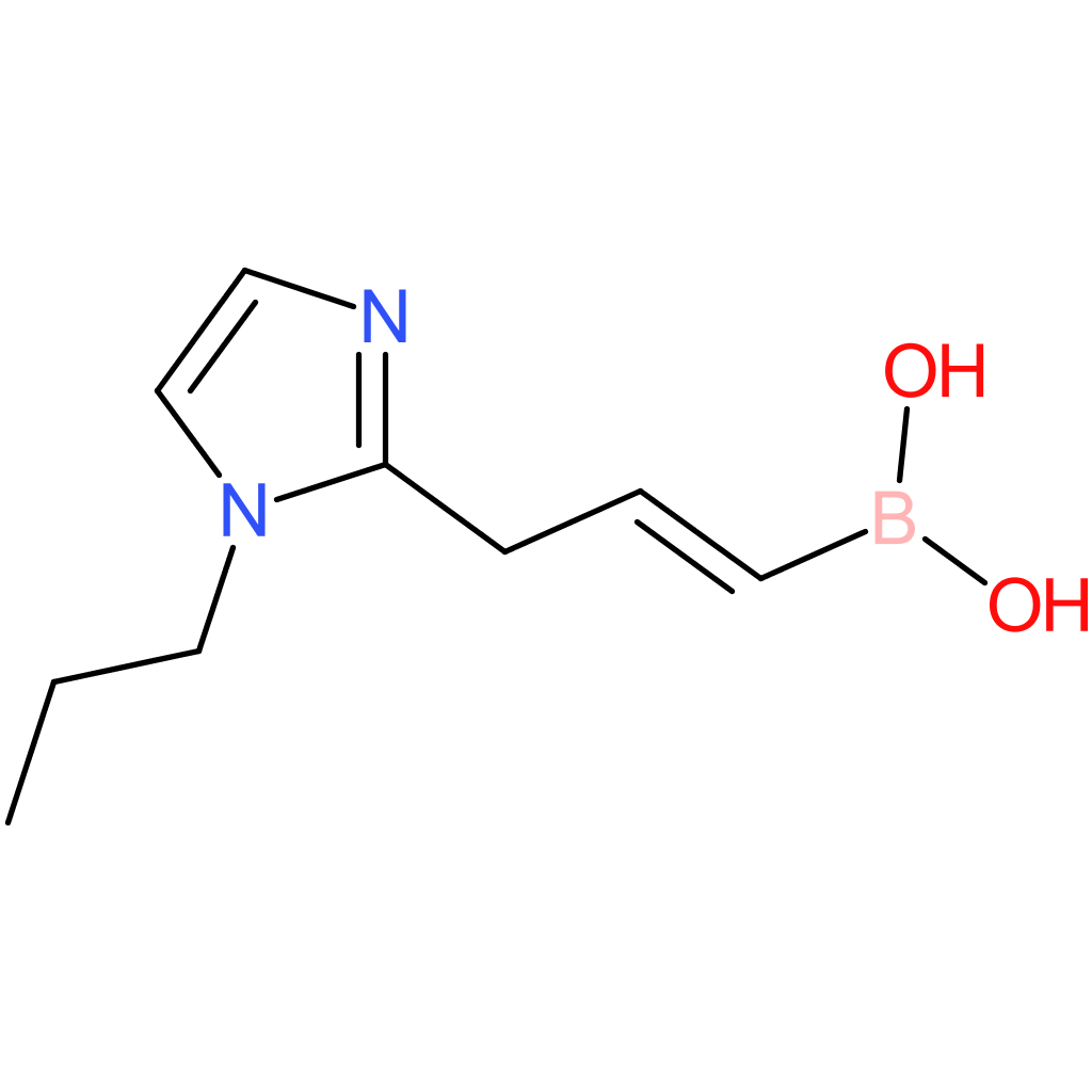 (E)-(3-(1-propyl-1H-imidazol-2-yl)prop-1-en-1-yl)boronic acid