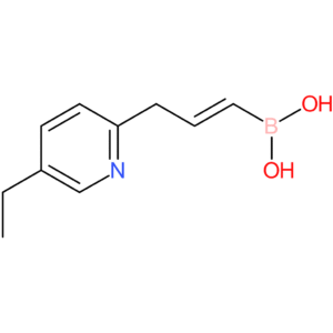 (E)-(3-(5-ethylpyridin-2-yl)prop-1-en-1-yl)boronic acid