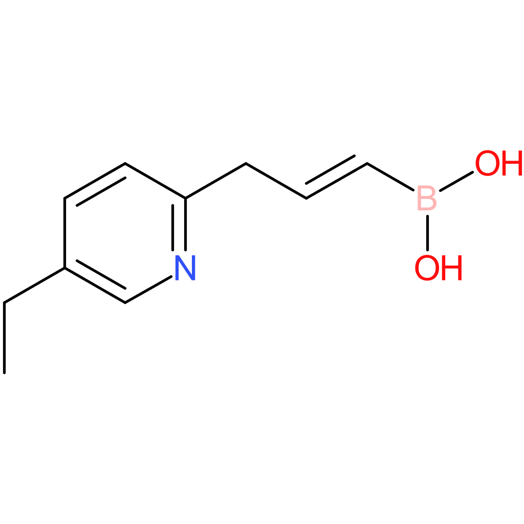 (E)-(3-(5-ethylpyridin-2-yl)prop-1-en-1-yl)boronic acid