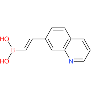 (E)-(2-(quinolin-7-yl)vinyl)boronic acid