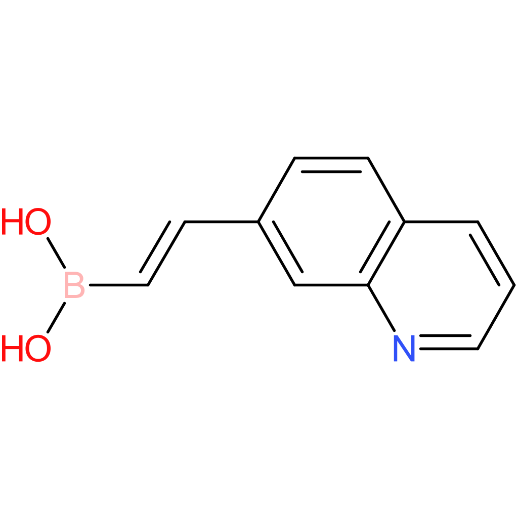 (E)-(2-(quinolin-7-yl)vinyl)boronic acid