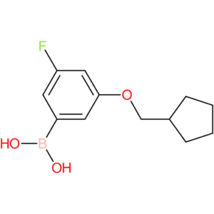 [3-(cyclopentylmethoxy)-5-fluorophenyl]boronic acid