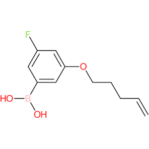 [3-fluoro-5-(pent-4-en-1-yloxy)phenyl]boronic acid