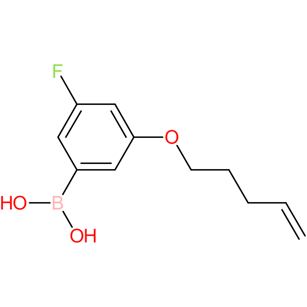 [3-fluoro-5-(pent-4-en-1-yloxy)phenyl]boronic acid