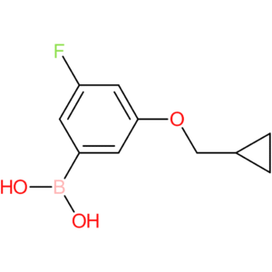 [3-(cyclopropylmethoxy)-5-fluorophenyl]boronic acid