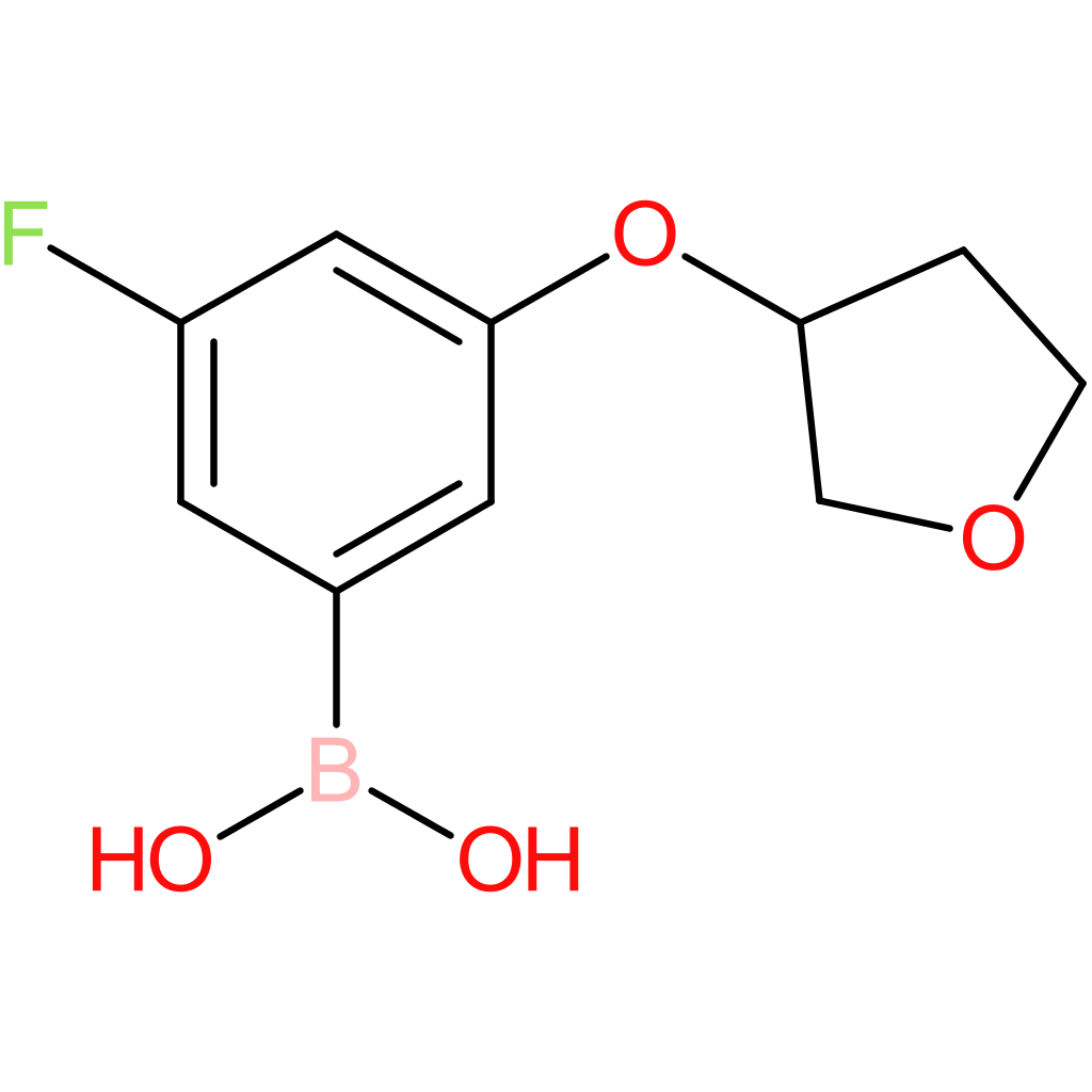 [3-fluoro-5-(oxolan-3-yloxy)phenyl]boronic acid