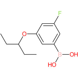 [3-fluoro-5-(pentan-3-yloxy)phenyl]boronic acid