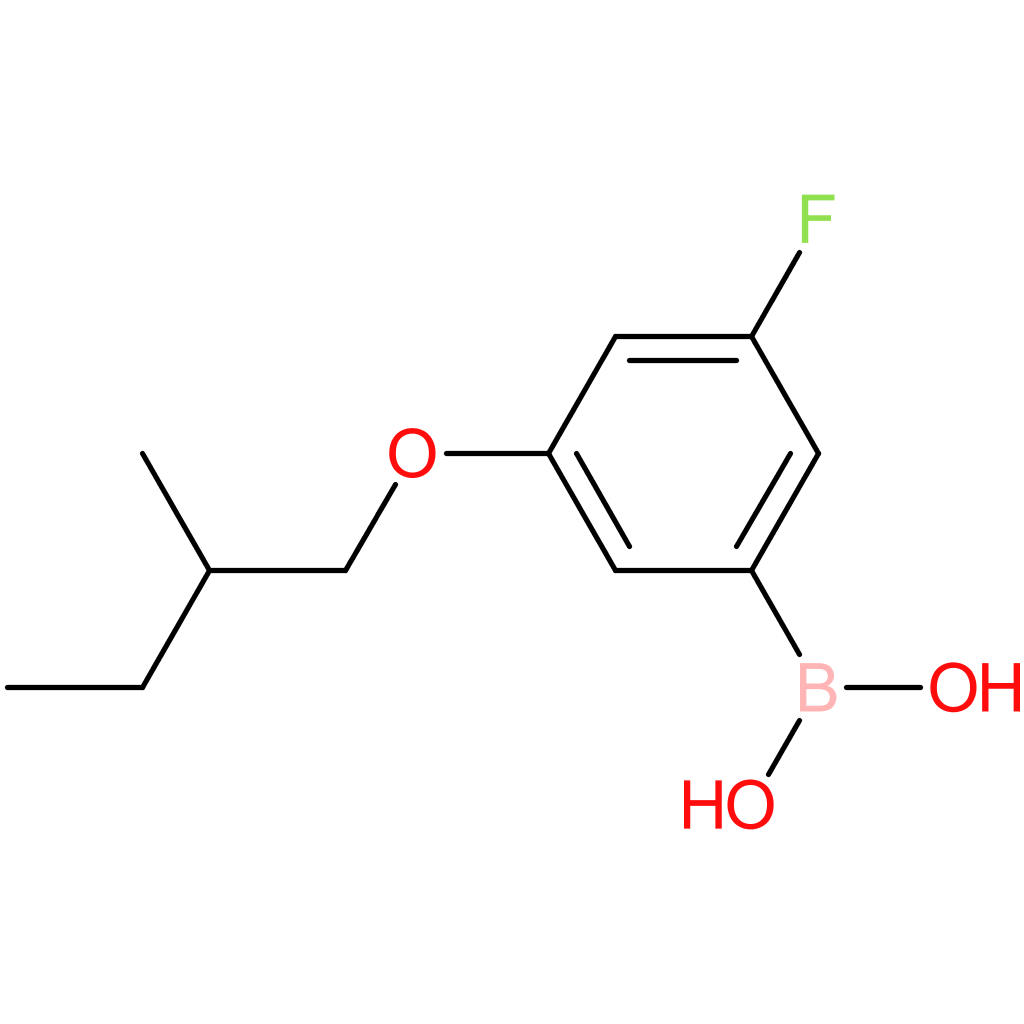 [3-fluoro-5-(2-methylbutoxy)phenyl]boronic acid