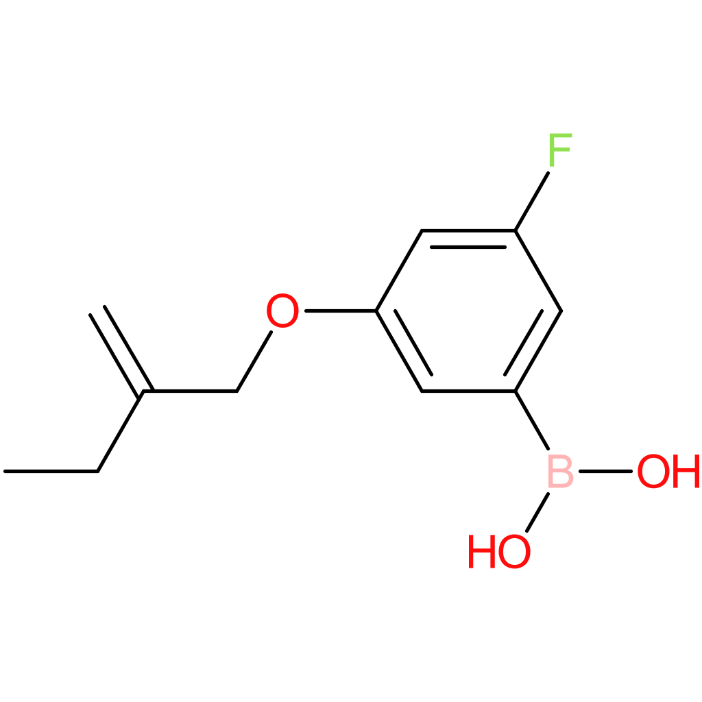 [3-fluoro-5-(2-methylidenebutoxy)phenyl]boronic acid