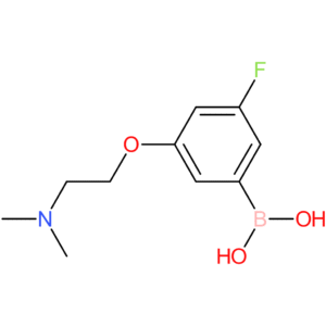 (3-[2-(dimethylamino)ethoxy]-5-fluorophenyl)boronic acid