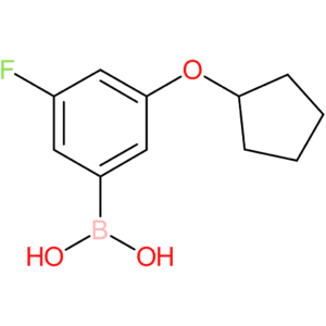 [3-(cyclopentyloxy)-5-fluorophenyl]boronic acid