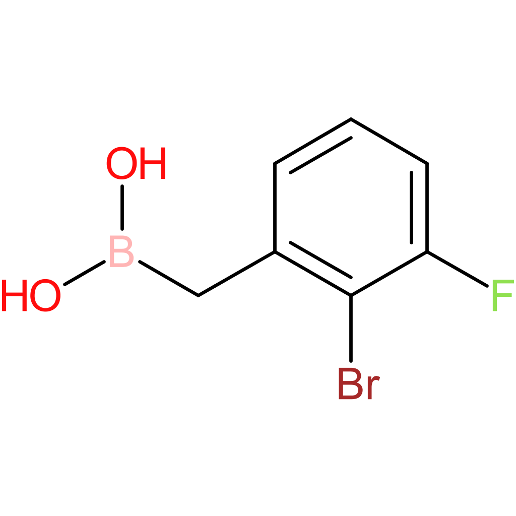 [(2-bromo-3-fluorophenyl)methyl]boronic acid