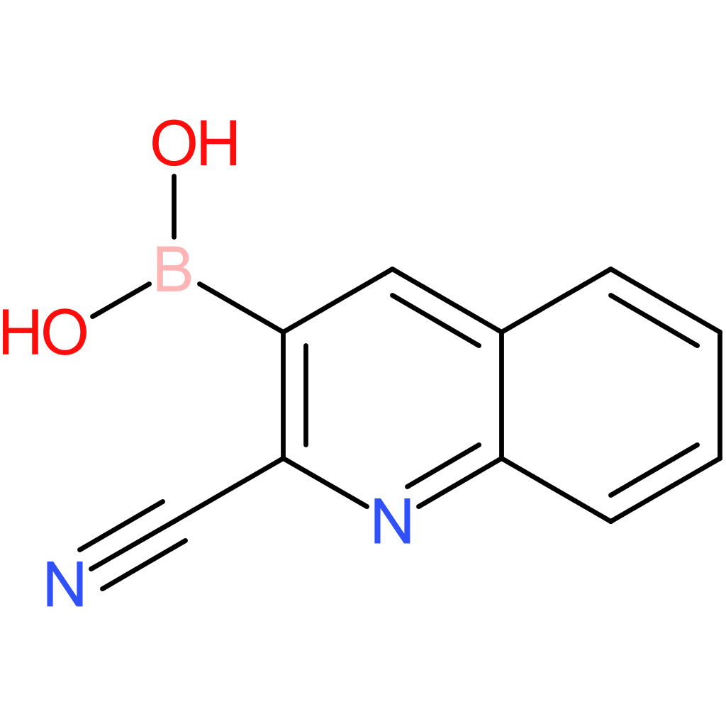 (2-cyanoquinolin-3-yl)boronic acid