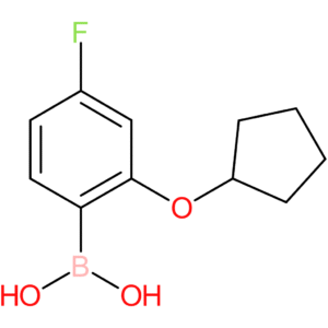 [2-(cyclopentyloxy)-4-fluorophenyl]boronic acid