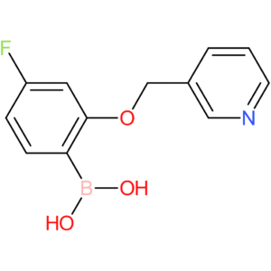 [4-fluoro-2-(pyridin-3-ylmethoxy)phenyl]boronic acid