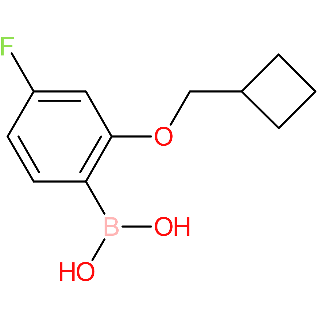 [2-(cyclobutylmethoxy)-4-fluorophenyl]boronic acid