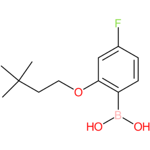 [2-(3,3-dimethylbutoxy)-4-fluorophenyl]boronic acid
