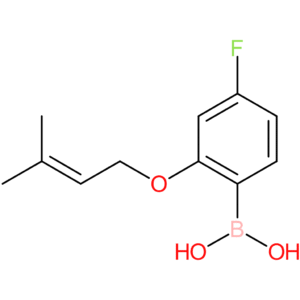 (4-fluoro-2-[(3-methylbut-2-en-1-yl)oxy]phenyl)boronic acid