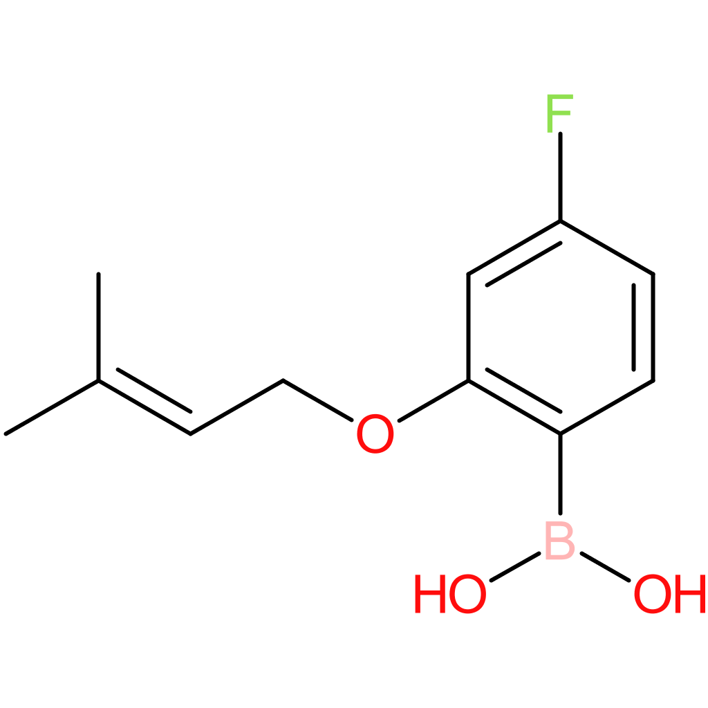 (4-fluoro-2-[(3-methylbut-2-en-1-yl)oxy]phenyl)boronic acid