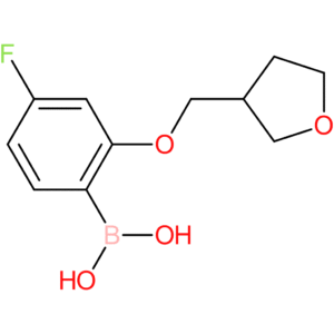 [4-fluoro-2-(oxolan-3-ylmethoxy)phenyl]boronic acid