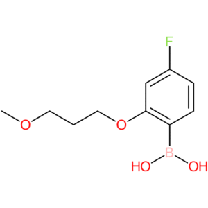 [4-fluoro-2-(3-methoxypropoxy)phenyl]boronic acid