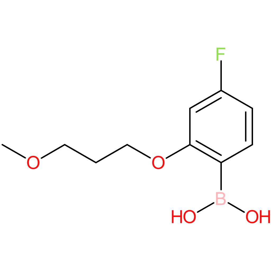 [4-fluoro-2-(3-methoxypropoxy)phenyl]boronic acid