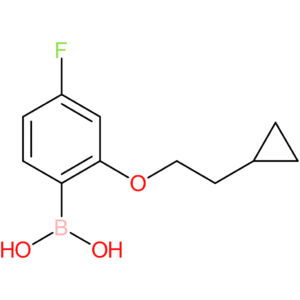 [2-(2-cyclopropylethoxy)-4-fluorophenyl]boronic acid
