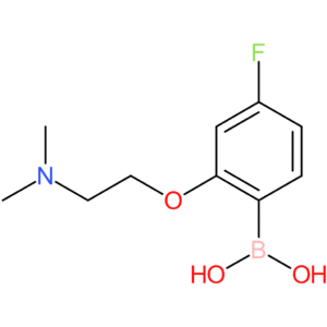 (2-[2-(dimethylamino)ethoxy]-4-fluorophenyl)boronic acid