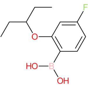 [4-fluoro-2-(pentan-3-yloxy)phenyl]boronic acid