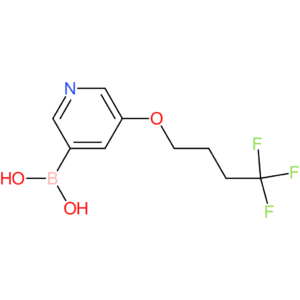 [5-(4,4,4-trifluorobutoxy)pyridin-3-yl]boronic acid