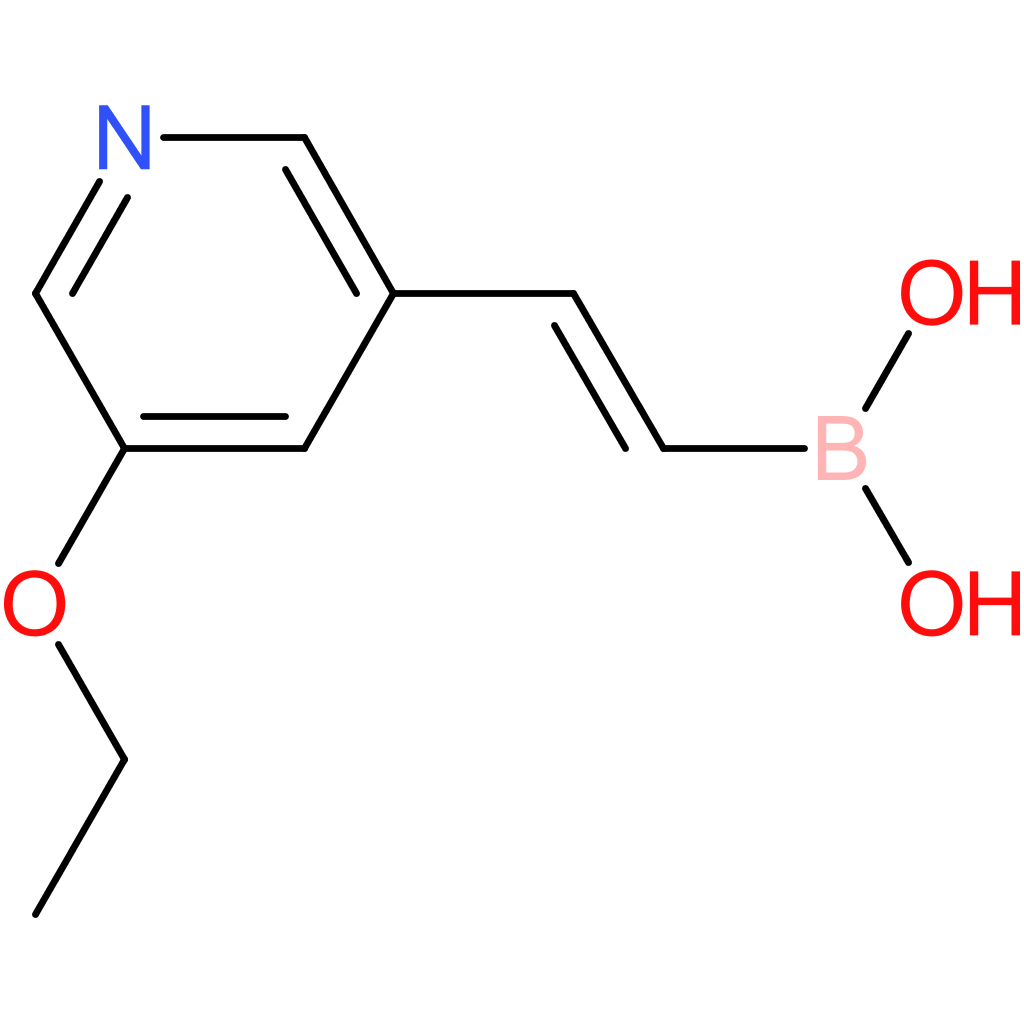 (E)-(2-(5-ethoxypyridin-3-yl)vinyl)boronic acid
