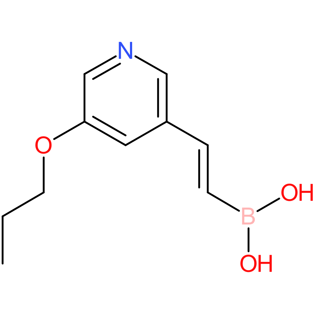 (E)-(2-(5-propoxypyridin-3-yl)vinyl)boronic acid