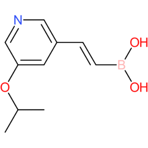 (E)-(2-(5-isopropoxypyridin-3-yl)vinyl)boronic acid