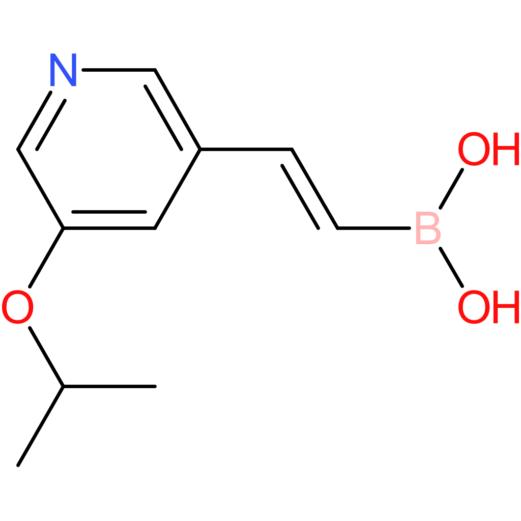 (E)-(2-(5-isopropoxypyridin-3-yl)vinyl)boronic acid
