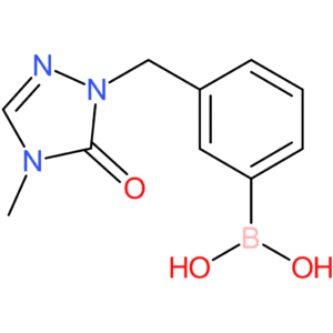 (3-[(4-methyl-5-oxo-4,5-dihydro-1h-1,2,4-triazol-1-yl)methyl]phenyl)boronic acid