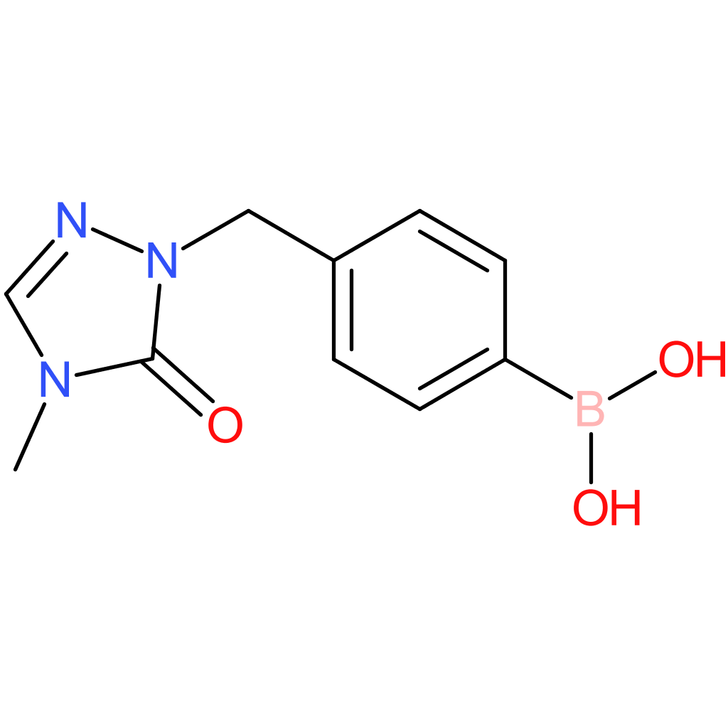 (4-[(4-methyl-5-oxo-4,5-dihydro-1h-1,2,4-triazol-1-yl)methyl]phenyl)boronic acid